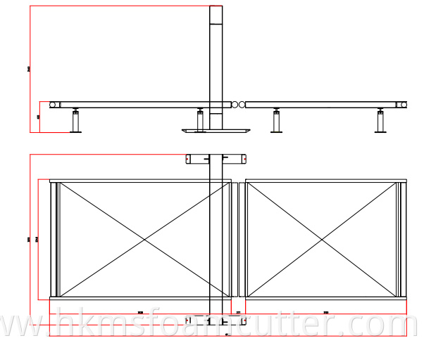 Double Oscillating Blades drawing